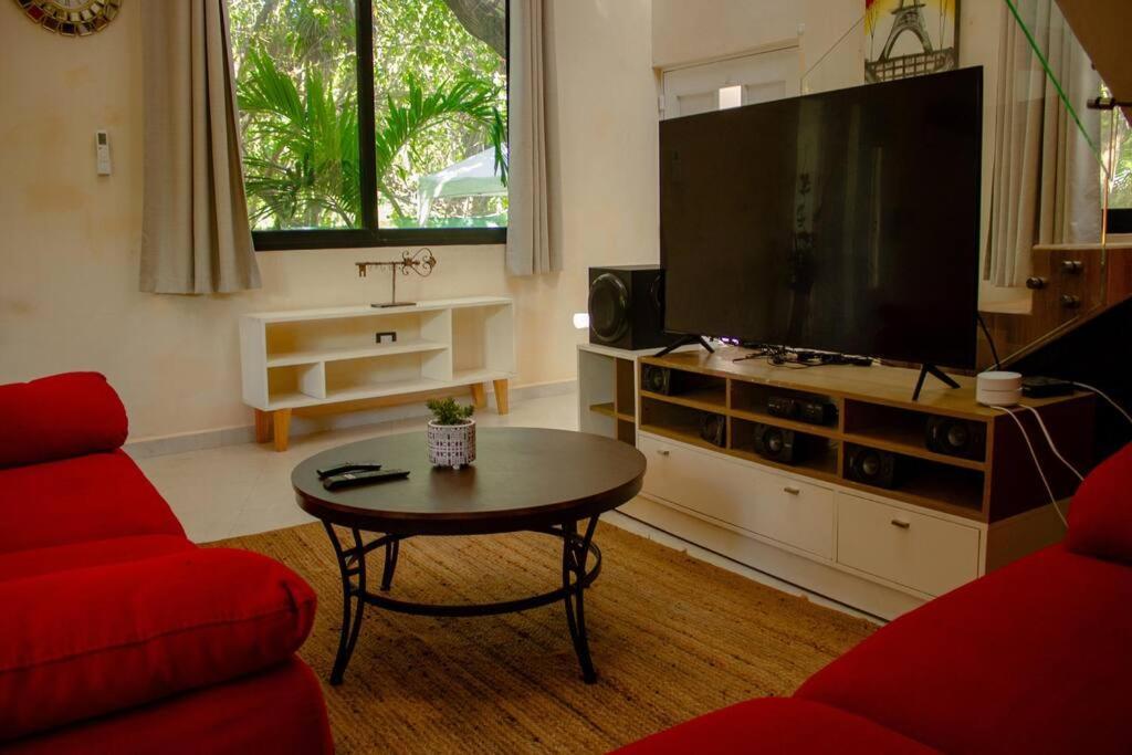 Вилла Casa Rosse Тулум Экстерьер фото