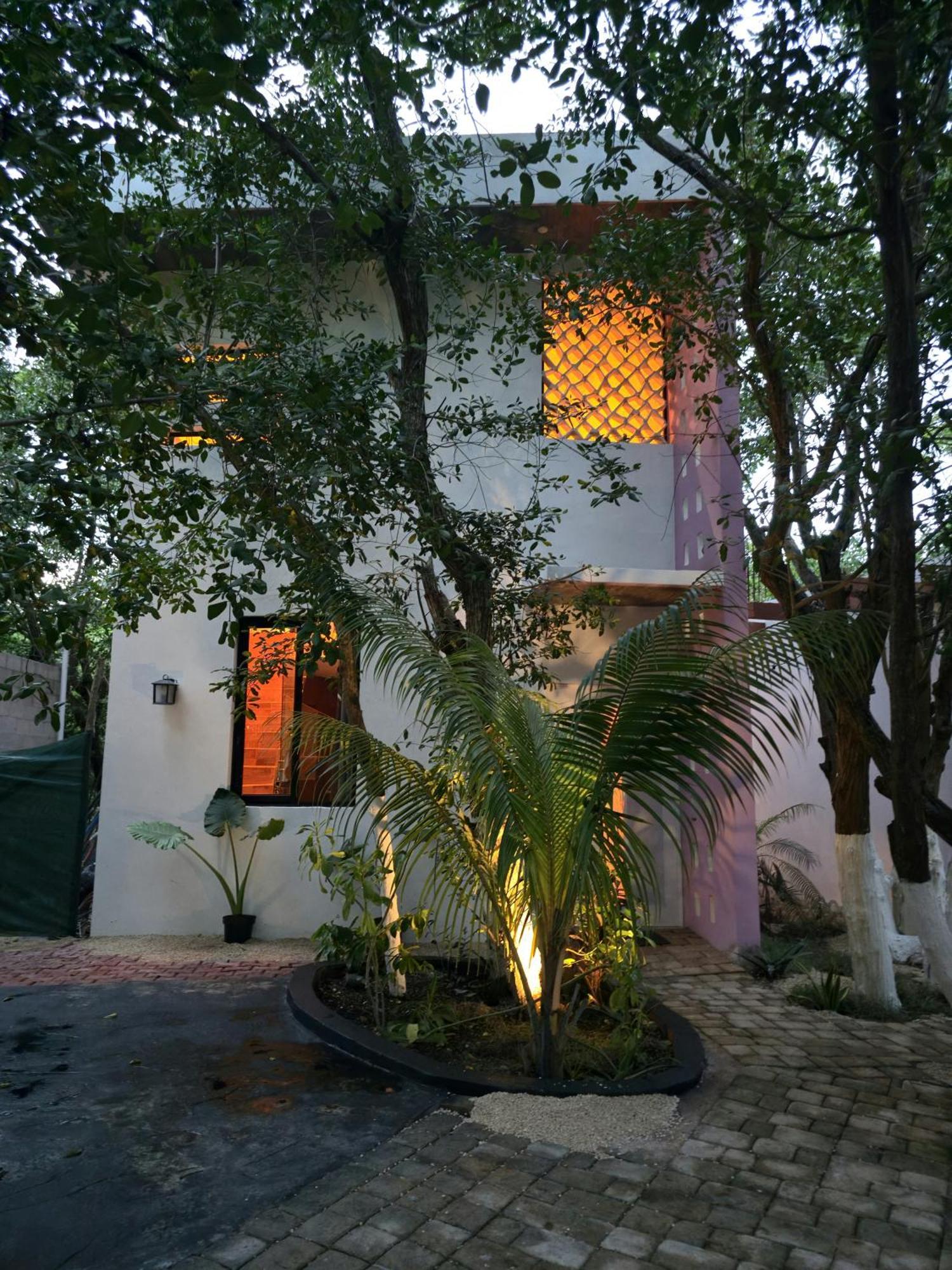 Вилла Casa Rosse Тулум Экстерьер фото